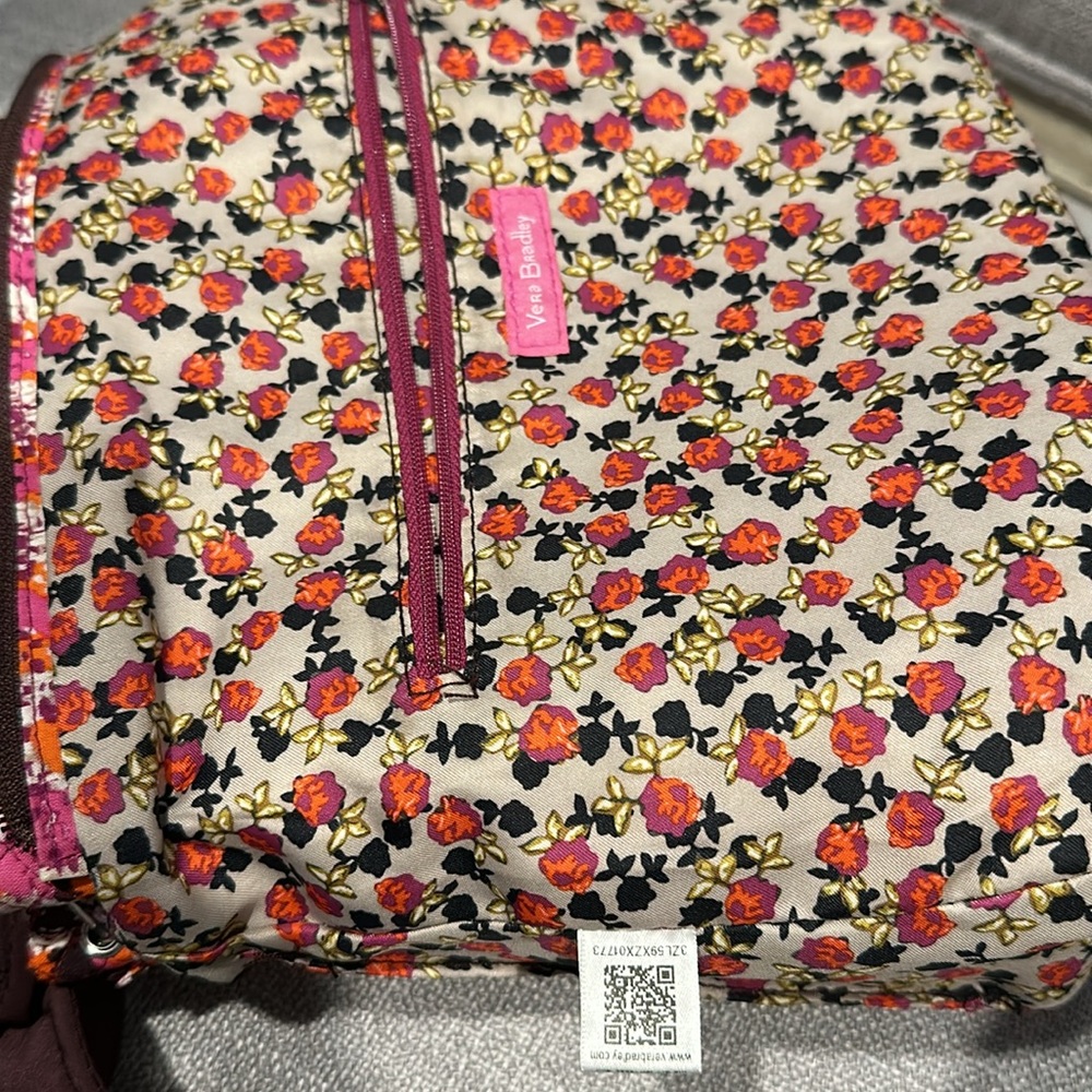 Vera Bradley Hadley Crossbody | Shoulder Bag Houndstooth Tweed Retired - Picture 7 of 15